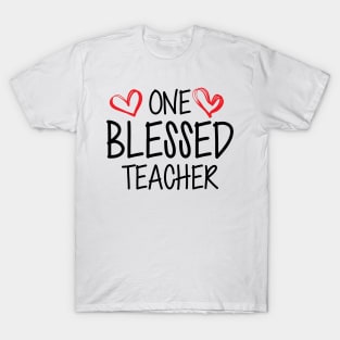 Teacher - One blessed teacher T-Shirt